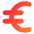 Euro Icon from Core Gradient - Free Set