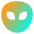 Alien Icon from Core Gradient - Free Set