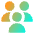No Poverty Icon from Core Gradient - Free Set
