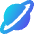 Planet Icon from Core Gradient - Free Set