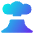 Volcano Icon from Core Gradient - Free Set