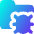 Bug Virus Folder Icon from Core Gradient - Free Set