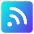 Rss Square Icon from Core Gradient - Free Set