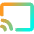 Screen Broadcast Icon from Core Gradient - Free Set