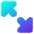 Triangle Arrow Expand Diagonal Large 2 Icon from Core Gradient Set