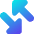 Triangle Arrow Transfer Diagonal Large 4 Icon from Core Gradient Set