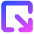 Line Arrow Minimize Window 2 Icon from Core Gradient Set