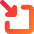 Line Arrow Minimize Window 3 Icon from Core Gradient Set
