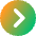 Tailless Line Arrow Right Circle Icon from Core Gradient Set