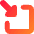 Triangle Arrow Minimize Window 3 Icon from Core Gradient Set
