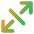 Line Arrow Expand Diagonal 3 Icon from Core Gradient Set