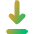 Line Arrow Move Down 1 Icon from Core Gradient Set