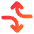Line Arrow Dodge 2 Icon from Core Gradient Set