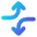 Line Arrow Dodge 4 Icon from Core Gradient Set