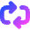 Line Arrow Reload Horizontal 2 Icon from Core Gradient Set