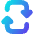 Triangle Arrow Reload Vertical 2 Icon from Core Gradient Set