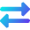 Triangle Arrow Transfer Horizontal 2 Icon from Core Gradient Set