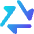 Triangle Arrow Triangle Loop Icon from Core Gradient Set