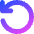 Line Arrow Rotate Left 2 Icon from Core Gradient Set