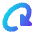 Triangle Arrow Rotate Diagonal Right 2 Icon from Core Gradient Set