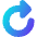 Triangle Arrow Rotate Right 1 Icon from Core Gradient Set