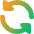 Triangle Arrow Synchronize 1 Icon from Core Gradient Set