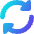 Triangle Arrow Synchronize 2 Icon from Core Gradient Set