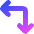 Line Arrow Top Right Corner Icon from Core Gradient Set