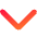 Tailless Line Arrow Down 1 Icon from Core Gradient Set