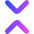 Tailless Line Arrow Shrink Vertical Icon from Core Gradient Set