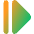 Tailless Triangle Arrow Right 2 Icon from Core Gradient Set