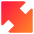 Thick Arrow Diagonal Large 2 Icon from Core Gradient Set