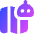 Ai Map Generating Robot Icon from Core Gradient Set