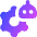 Ai Settings Robot Icon from Core Gradient Set