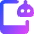 Tablet Ai Robot Icon from Core Gradient Set