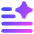 Ai Generate Text Spark Icon from Core Gradient Set