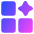 Ai Generate Variation Spark Icon from Core Gradient Set