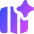 Ai Map Generating Spark Icon from Core Gradient Set