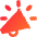Announcement Megaphone Icon from Core Gradient Set