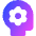 Critical Thinking 2 Icon from Core Gradient Set