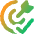 Target Check Icon from Core Gradient Set