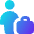 Office Worker Icon from Core Gradient Set