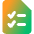 Task List Icon from Core Gradient Set