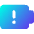 Battery Alert 1 Icon from Core Gradient Set