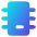 Computer Chip 2 Icon from Core Gradient Set