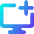 Desktop Add Icon from Core Gradient Set