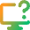 Desktop Help Icon from Core Gradient Set