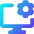 Desktop Setting Icon from Core Gradient Set