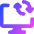 Desktop Sync Icon from Core Gradient Set