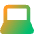 Laptop Icon from Core Gradient Set